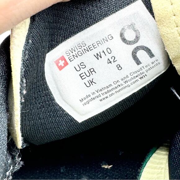 On Cloudflow Running Comfort Sneakers In Smoke/Limelight Sz 10 Athletic Orthotic - Picture 13 of 13